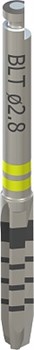 Короткое направляющее сверло BLT, Ø 2,8 мм, L 33 мм, Stainless steel - фото 28226