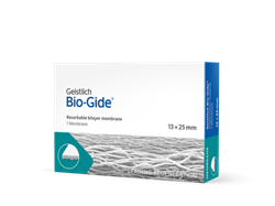 Bio-Gide 13x25 мм, резорбируемая двухслойная барьерная мембрана - фото 4582
