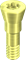 Винт заглушка, NC, диаметр 3.1 мм, высота 0,5 мм - фото 4945
